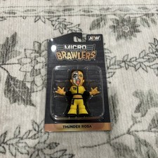 AEW Wrestling Thunder Rosa Micro Brawlers Pro Wrestling Crate Brand New Sealed