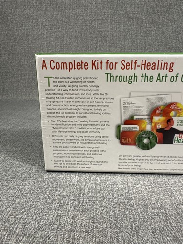 The Qi Healing Kit Energy Practices for Health Vitality Lee Holden NEW SEALED - Picture 7 of 8