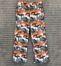 Burton Kids Ski Snowboard Pants Large Waterproof Insulated Outdoor Skulls