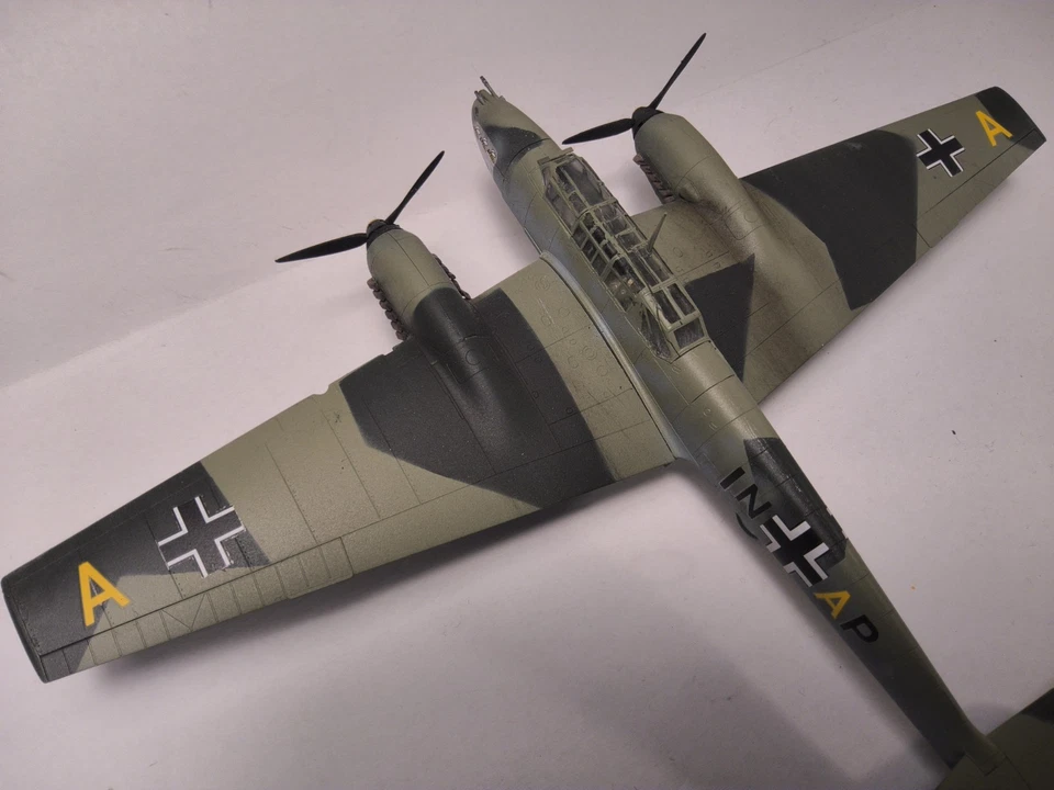 Messerschmitt Bf 110C gebautes Modell 1:72 - Bild 3 von 4