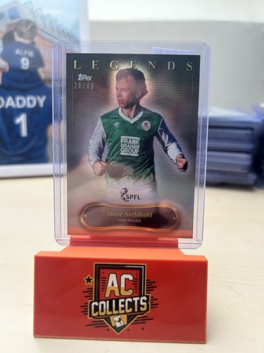 Steve Archibald Hibernian Legends Topps SPFL On Demand 2023/24 /49 (3321)