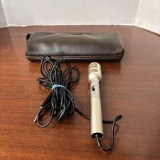 Vintage Electro-Voice 1750 Microphone - Long Cable  Leather Case   