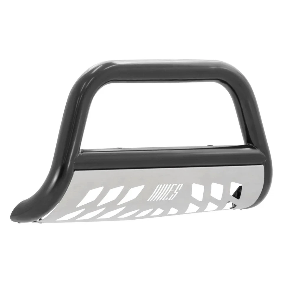 For Ford Explorer 11-19 Aries B35-3013 3" Black Bull Bar w Brushed Skid Plate Foto 3 de 4