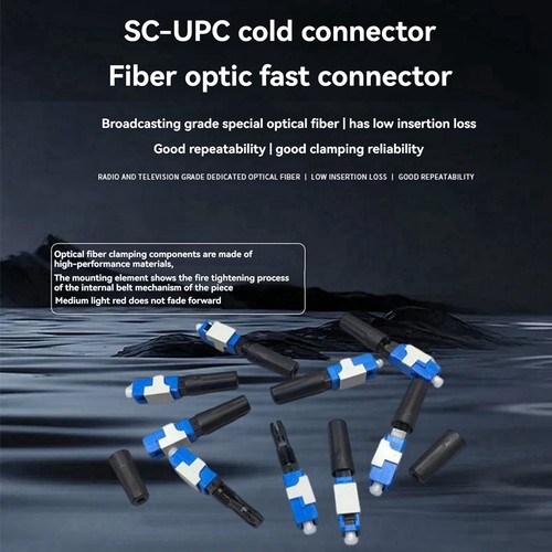 10 Stück Vorvergrabener SC-Kaltverbinder, UPC-Glasfaser-Kaltverbinder, Glas5727 - Afbeelding 2 van 9