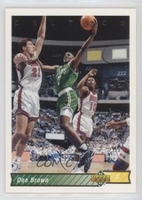 1992-93 Upper Deck Dee Brown #252 0k3a