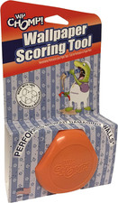 WP Chomp Wallpaper Scorer Remover Tool: with Hardened Steel Wheels 52014