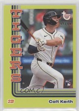 2024 Topps Brooklyn Collection Chartreuse 99/99 Colt Keith #48 19l7