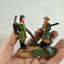Lemax Christmas Village Figurine “After the Hunt” • Hunters & Game Scene