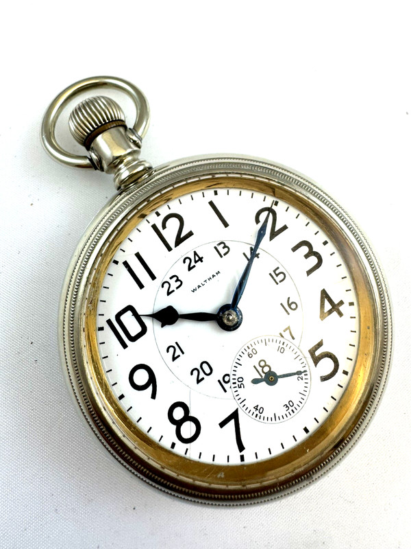 The Waltham 21 Jewel Grade 845 18S Pocket Watch, model 1892, is a NICE WATCH