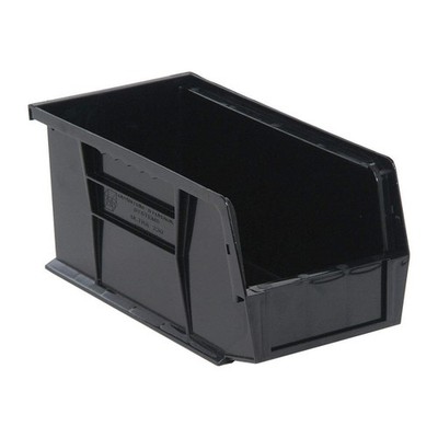 QUANTUM STORAGE SYSTEMS QUS230CO ESD Conductive Bin,Black,PP,5 in 4RR37