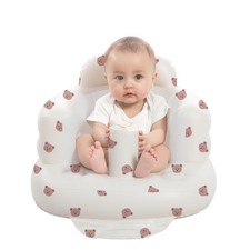 Inflatable Baby Seat for Babies 3-36 Months, Built in Air Pump Chair...
