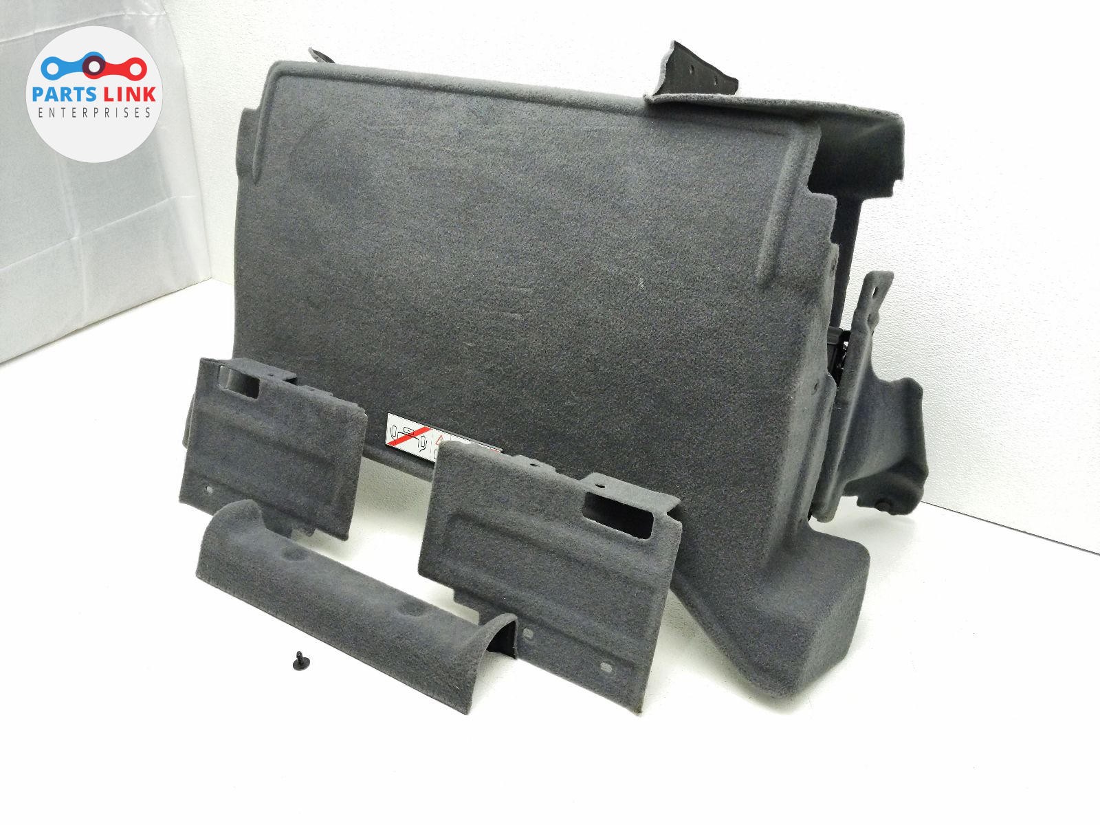 2012-14 FERRARI CALIFORNIA TRUNK CONVERTIBLE CARPET TRIM SEPARATOR PANEL F149