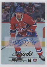 2024-25 Upper Deck Fleer Ultra Rainbow Foil Auto Nick Suzuki #88 Auto ra0