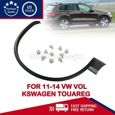 New For 11-14 Vw Volkswagen Touareg Front Right Wheel Fender Cover With Chrome
