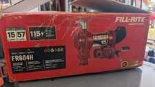 Fill-Rite FR604H Fuel Transfer Pump 115VAC 15GPM 1/6hp