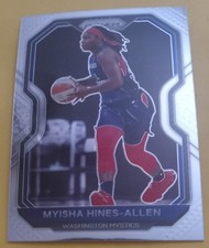 2021 Panini Prizm WNBA Myisha Hines-Allen #40 Washington Mystics Basketball 🏀