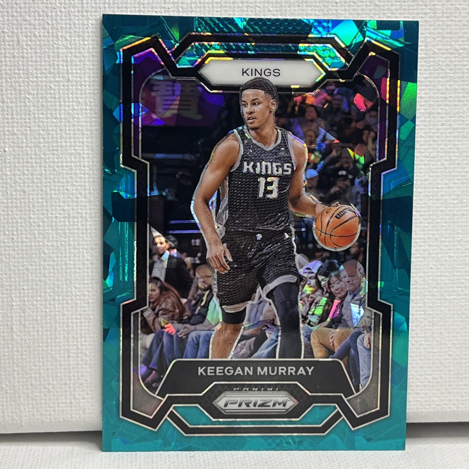 2023-24 Panini Prizm - Keegan Murray #7 Teal Ice Prizm /225