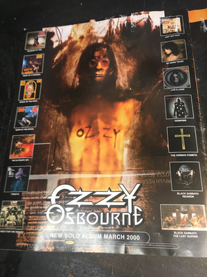 Ozzy Osbourne Ozz Fest 1999 Concert Booklet Schedule | eBay