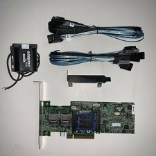 Adaptec Raid Controller ASR-6805T 8 Ports PCIE2 x8 512MB  AFM-600CC 2PCS 8087