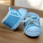 Vintage Cabbage Patch Kids CPK Aqua Blue Teal Trainers Doll Tennis Shoes 1980s