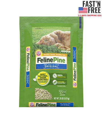 Feline Pine Original 100% Natural Cat Litter, 20 lb 