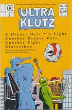 Ultra Klutz #28 VG; Onward | low grade - Jeff Nicholson - w/Bag+Board