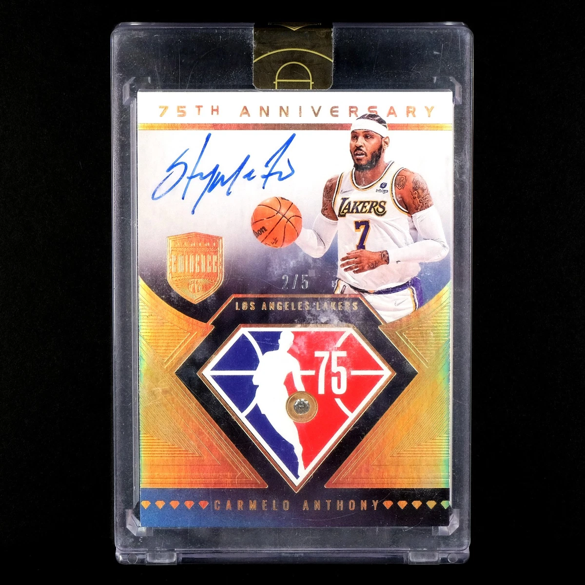Carmelo Anthony Basketball Autographed Sports Trading Cards