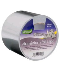 Rhino Ultratape Self Adhesive Foil Tape - 100mm x 45.7m