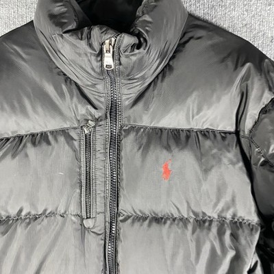 POLO RALPH LAUREN RL/250 ダウンジャケット XS Vintage Polo Ralph Lauren RL/250 Black Down Puffer Jacket L Men's