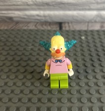 Genuine Lego Krusty the Clown Minifigure The Simpsons