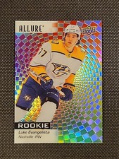 2023-24 Allure Luke Evangelista Hypnosis Rookie SSP 1:400 Packs