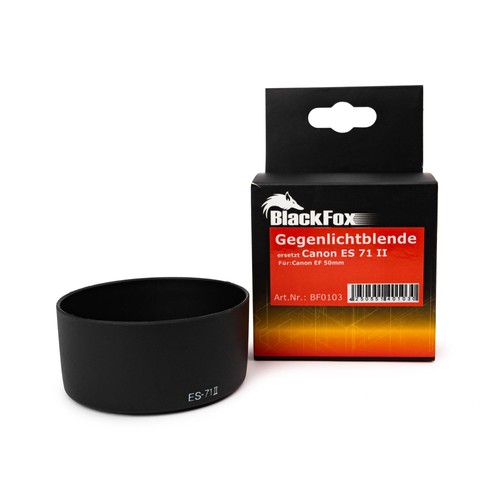 Parasol de repuesto BlackFox para Canon EF 50mm - Imagen 3 de 3