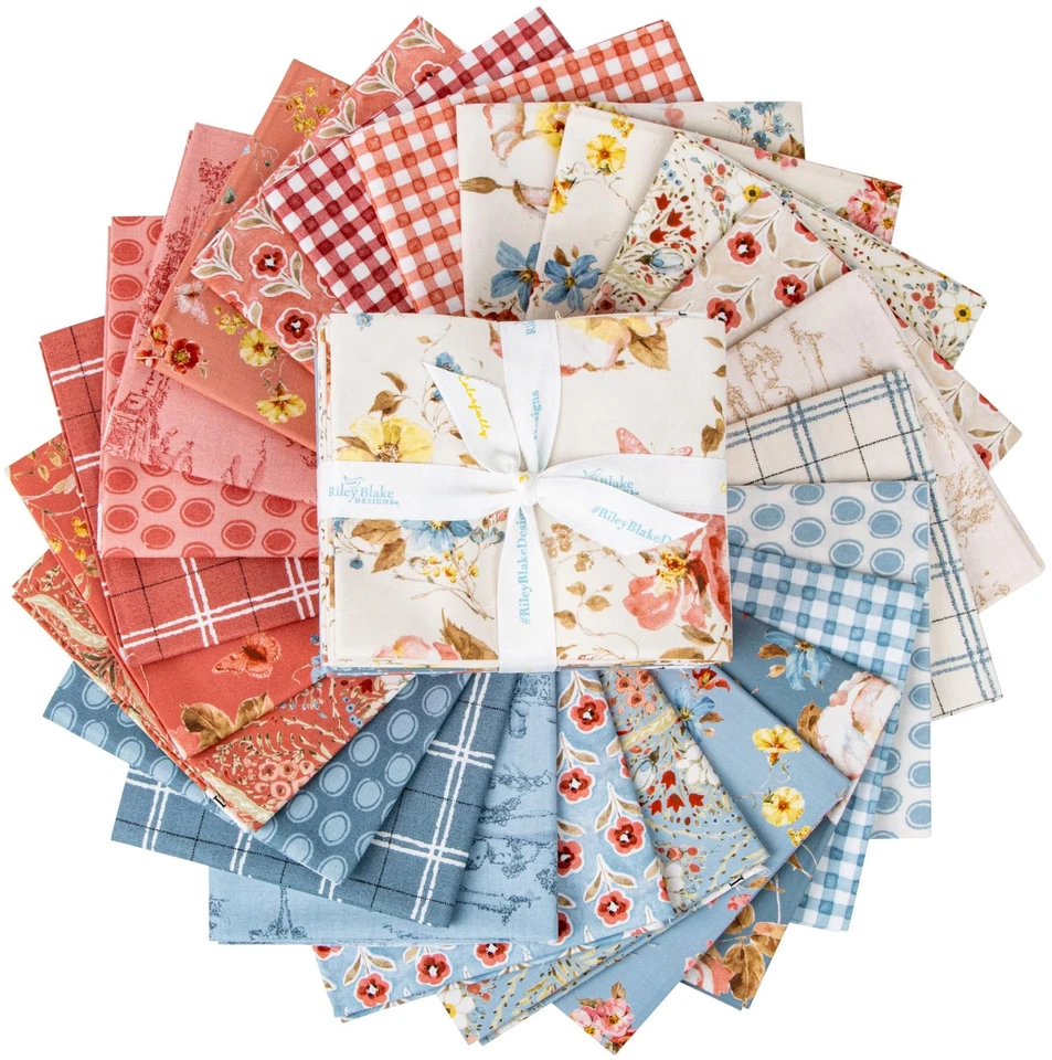 Lisa Audit Countryside 24 Fat Quarters FQ-14530-24, Assorted - Image 3 of 3