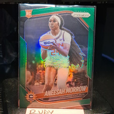 Panini 2025 Prizm WNBA Aneesah Morrow Rookie Green Prizm #79 Sun
