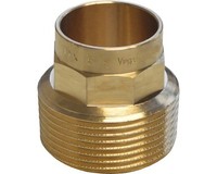 "Viega ÜBergangsnippel 28Mm X 1 1/4\" Rotguss 105839"