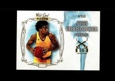 2022 Wild Card Matte Smoking Guns Blue Josh Christopher /150 AZ State Sun Devils