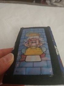 Avon Super Mario Bros. Lenticular Hologram Wallet Nintendo NES Trifold 1990's