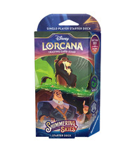 Disney Lorcana: Shimmering Skies Starter Deck Emerald  Steel 