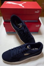 PUMA Smash V2 - Blu Navy - 40.5 - Scarpe Uomo Sneakers Sportive