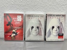 American Horror Story First Second Season 1 2 DVD Asylum Complete New Sealed