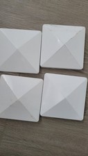 UPC 833930000631 product image for 5 PACK Fiberon Bevel Post Sleeve Caps 4x4 White | upcitemdb.com