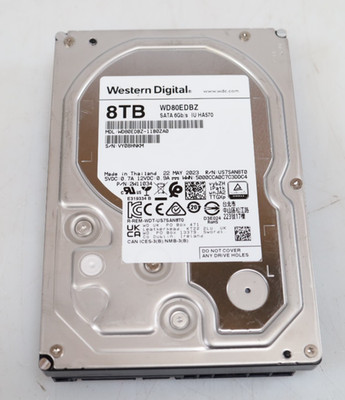 Western Digital WD80EDBZ-11B0ZA0 8TB 3.5'' 7200RPM HDD