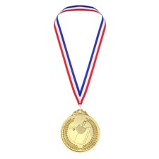 2.6" Gold Table Tennis Medals, Table Tennis Award Medals