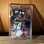 Upper Deck 1995-96 Shawn Kemp #345 Supersonics Autographed BAS Basketball Card