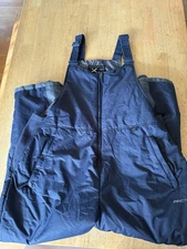 Arctix Essential Bib Overalls Womens 3X Insulated Snowpants Navy Blue