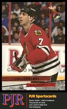 Chris Chelios 1993-94 Ultra #40 Chicago Blackhawks
