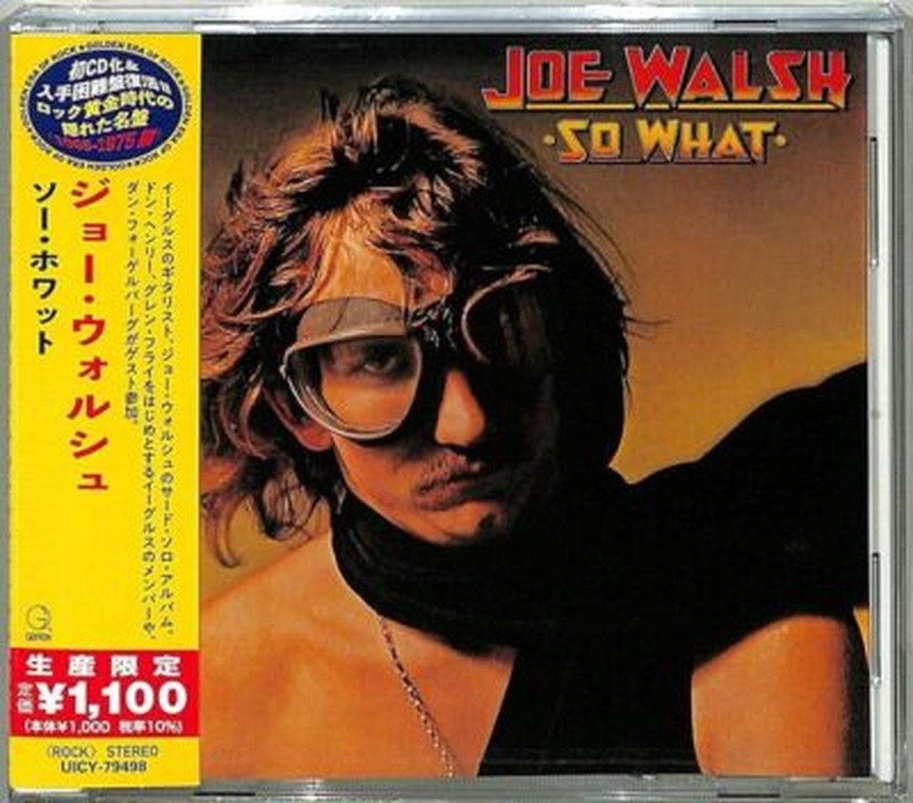 JOE WALSH-So What-JAPAN CD Ltd/Ed Remastered
