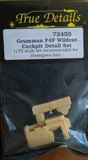 Grumman F4F Wildcat,Resin-Set, Cockpit Set, True Details,Scale: 1/72, Kit:72455