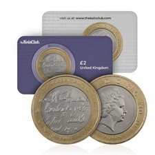 250th Anniversary Birth of Robert Burns Circulated £2 Coin 2009 UK Royal Mint