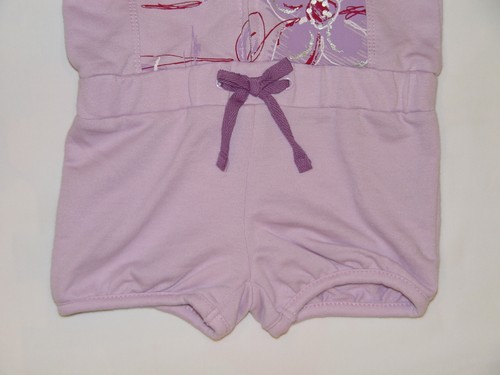 NWT $42 CALVIN KLEIN JEANS overall hoodie GIRL 3T purple - Picture 5 of 5